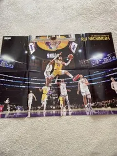 八村塁ケビン・デュラント ポスターダンクシュートバスケ