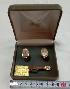 TOKYO ROYAL メンズ　ネクタイピン　カフスボタン　セット