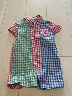 Ralph Lauren チェック柄ロンパース 12M