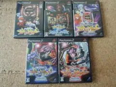 パチスロ　パチンコ CRエヴァンゲリオン 7本セット【PS2】