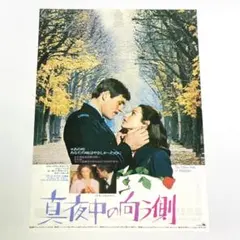 映画 真夜中の向う側 B5サイズ 映画チラシ フライヤー