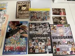 ONE PIECE ワンピース コミック&ビブルカード&ジャンプグッズ セット