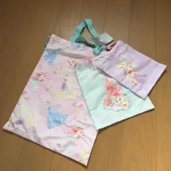 ディズニープリンセス巾着セット