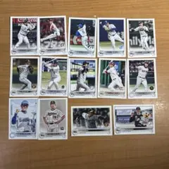 プロ野球 topps(トップス)カード2022年 14枚