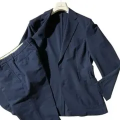 極美品/L マッキントッシュ トロッター シアサッカー cool max スーツ