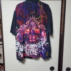北斗の拳 ラオウ アロハシャツ 桜柄のサムネイル