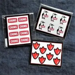 CHUMS ステッカー 3枚セット Mini Logo Booby Footのサムネイル