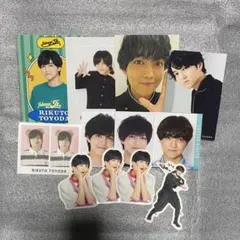 少年忍者 豊田陸人 プロフィールカード 厚紙カード シール