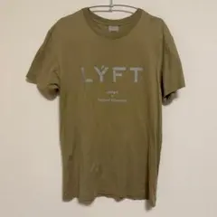 LYFT Tシャツ カーキ シルバー Sサイズ