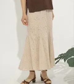 어반 리서치 도트 패턴 인어 스커트