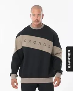 CRONOS メンズトレーナー CRONOS トレーナー CRONOS Cargo sweatshirt【KHAKI