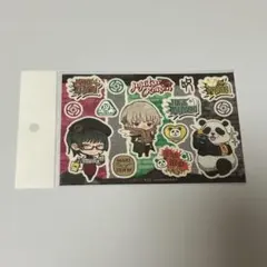 【未開封】呪術廻戦 ステッカー 禪院真希 狗巻棘 パンダ 休日ver.