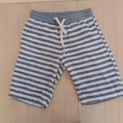 Lサイズ ストライプショートパンツ
