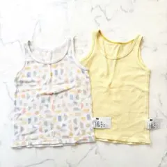 【美品】ユニクロ ベビー メッシュタンクトップ 80 2枚セット