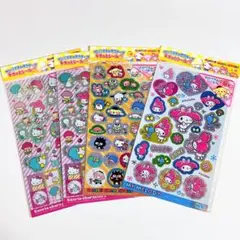 【新品、未開封】サンリオキャラクターズ キラッとシール2♡4枚セット