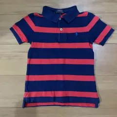 Polo Ralph Lauren ポロシャツ サイズ5 ネイビー/レッド