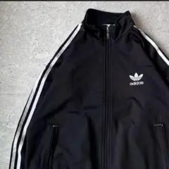 【希少】adidas 90s トラックジャケット ファイヤーバード ブラック M