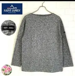 【美品】セントジェームス ウエッソン メランジェ 霜降り ミックス T5