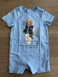 Ralph Lauren ポロベアロンパース 6M-70