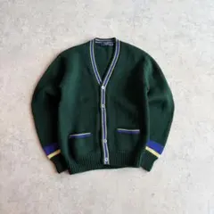 古着80's ヴィンテージ ウールニットカーディガン