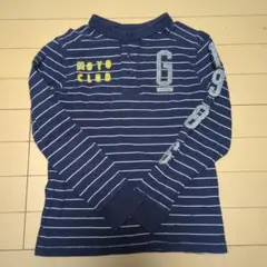 Gap Kids長袖カットソー ネイビーとホワイトのストライプ