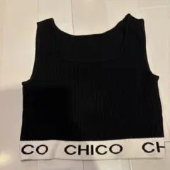 CHICO 裾ロゴクロップドタンクトップのサムネイル
