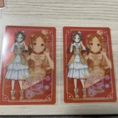 学園アイドルマスター　クリアカード　スマイルベースカフェコラボ　倉本千奈