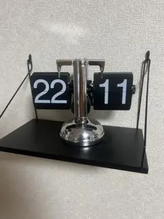 フリップクロック パタパタ時計 レトロ 置き時計