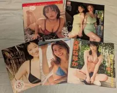 週刊プレイボーイ、FLASH、FRIDAY　グラビアアイドル DVD5枚セット