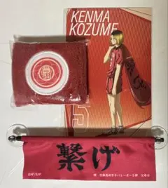 ハイキュー 孤爪研磨 黒尾鉄朗 ポストカード リストバンド 横断幕 ミニアクスタ