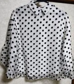 水玉 長袖