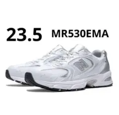 ニューバランス MR530EMA 新品 ホワイト シルバー ブラック 23.5