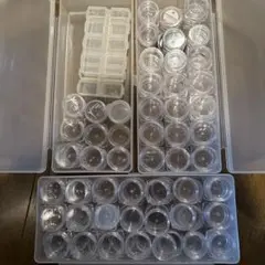透明プラスチックケース 中型 小物収納