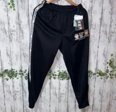 クレヨンしんちゃん パンツ Mサイズ 黒　ジャージ　ステッカー付き　ブラック