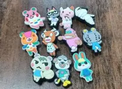 あつまれ どうぶつの森　シューズチャーム　ジビッツ　めじるしにも　11個のサムネイル