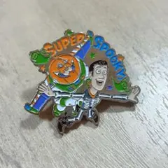 ディズニー　トイストーリー　ウッデバズ　ピンバッジ　ピクサー