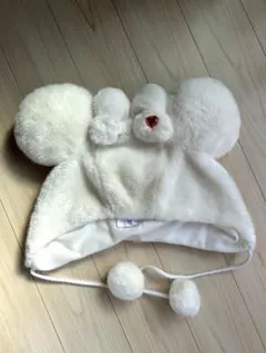 ★レア★ ミニーちゃんファンキャップ　白