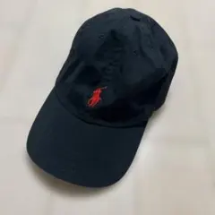 ポロ・ラルフ・ローレン 黒キャップ