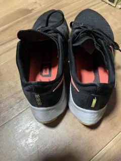 NIKE ランニングシューズ ブラック/オレンジ