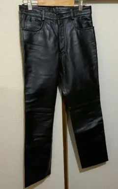 【牛革】即完売 希少レア COMMECADUMODEMEN レザーパンツ APC