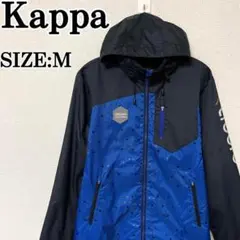 Kappa ナイロンジャケット ドット柄 フルジップ 即完売 激レア ブルー M