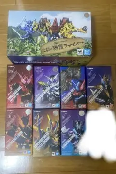 BANDAI 仮面ライダービルド　S.H.Figuars 8種まとめ売り