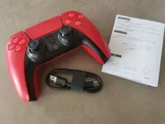 ケロロ様専用！　PS4　対応　コントローラー ワイヤレス　レッド