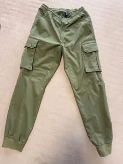 adidas カーキカーゴパンツ J/S