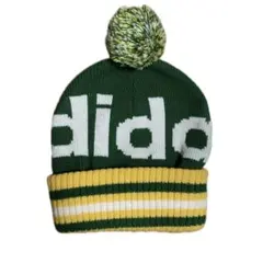 adidas ポンポン付きニット帽 OSFX 57-60cmノームコア　90s