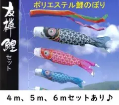 3千円値下！〇6割引！！最高級撥水ポリエステル鯉のぼり 風舞い2m