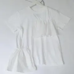 opening ceremony ホワイト フリルデザイン 半袖Tシャツのサムネイル