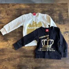 BABYDOLL トップス 2点セット90cm