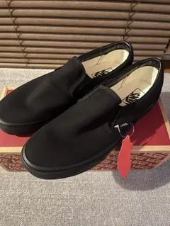 VANS Classic Slip-On ブラック スニーカーのサムネイル