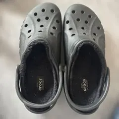 Crocs クロックス ボア付き サンダル ブラック M10 W12のサムネイル